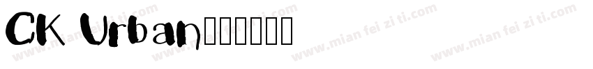 CK Urban字体转换